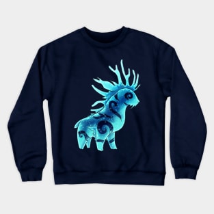 Forest Spirit Night Chibi Crewneck Sweatshirt